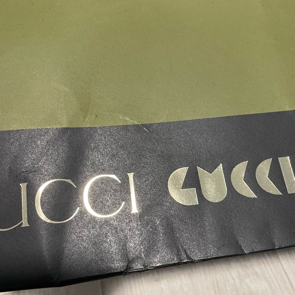 Gucci 100 Years Anniversary Special Edition Empty Paper Bag 13.50”x 10” x 5” - Picture 12 of 15